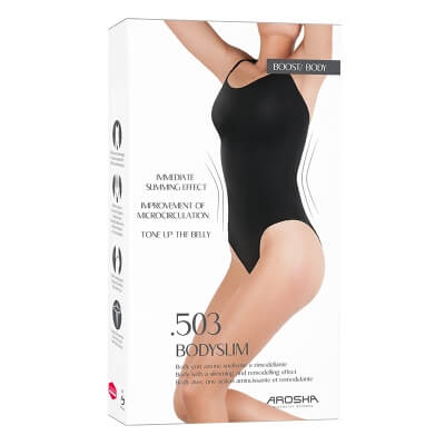 Arosha .503 Body Slim z Dermofibry® Bio Infrared Body rozmiar L/XL (kolor czarny)