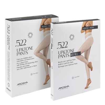 Arosha .522 Up And Tone Pants Leginsy ujędrniające + aktywator rozmiar S/M 1 szt