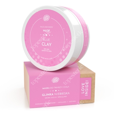 Body Boom Face&Body Mask Blue Clay Czarująca dama niebieska glinka 120 g