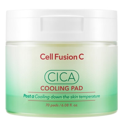 Cell Fusion C Cica Cooling Pad Płatki chłodząco - łagodzące 70 szt