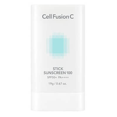 Cell Fusion C Stick Sunscreen SPF 50+ / PA++++ Łagodząco-chłodzący sztyft z bardzo wysoką ochroną słoneczną 19 g