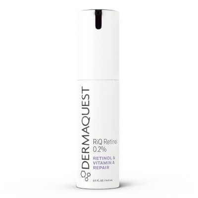 Dermaquest RiQ Retinol 0,2% Kompleks retinolu, retinalu, retinoinianu, retinylu i linoleinianu retinylu 0.2% 14,8 ml