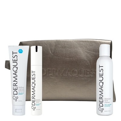 Dermaquest Spotless Skin ZESTAW Krem rozjaśniająco - detoksyfikujący 56,7 g + Serum rozjaśniająco - detoksyfikujące 26 ml + Żel do mycia twarzy rozjaśniająco - ła