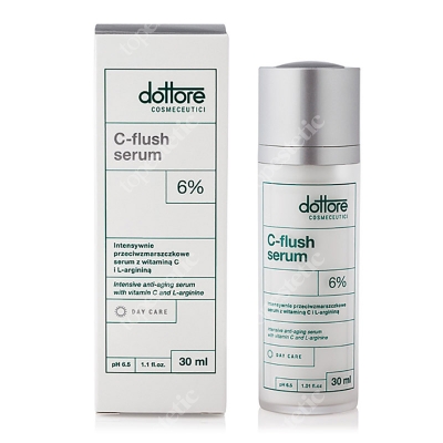 Dottore C-flush Serum Intensywnie przeciwzmarszczkowe serum z 6% witaminą C 30 ml
