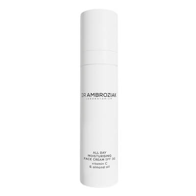 Dr Ambroziak All Day Moisturizing Face Cream SPF 30 Krem nawilżający na dzień z witaminą C i olejem migdałowym 50 ml