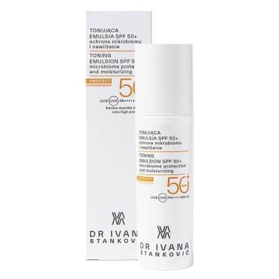 DR IVANA STANKOVIĆ Toning Emulsion Tonująca emulsja SPF 50+ 50 ml