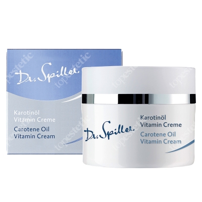 Dr Spiller Carotene Oil Vitamin Cream Odżywczy krem na bazie oleju z pestek winogron, witaminą E i beta-karotenem 50 ml