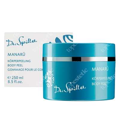 Dr Spiller Manaru Body Peeling Peeling do ciała z ekstraktem z hibiskusa, olejem Manoi oraz ekstraktem z białej orchidei 250 ml