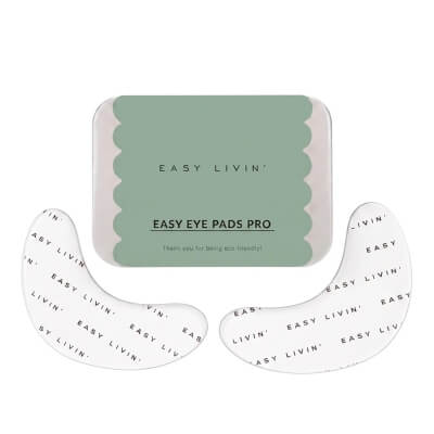 Easy Livin Easy Eye Pads Pro Wielorazowe płatki pod oczy i na twarz z silikonu 2 szt