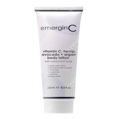EmerginC Vitamin C Body Lotion Nawilżająca emulsja do ciała z olejami roślinnymi i witaminą C 250 ml