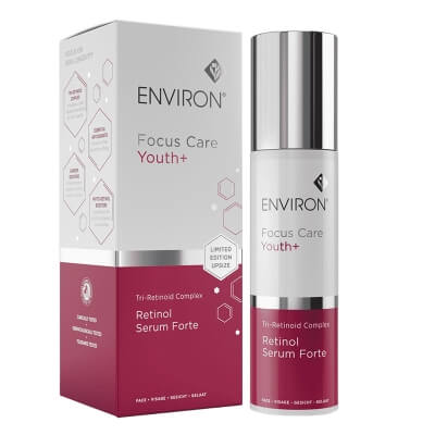 Environ Tri-Retinoid Complex Retinol Serum Forte Upsize Intensywne serum z retinolem do redukcji zmarszczek i przebarwień 50 ml