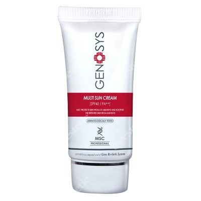 Genosys MSC Krem z ochroną przeciwsłoneczną SPF 40 PA++ 40 g