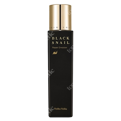 Holika Holika Black Snail Repair Emulsion Emulsja przeciwzmarszczkowa ze śluzem ślimaka 160 ml
