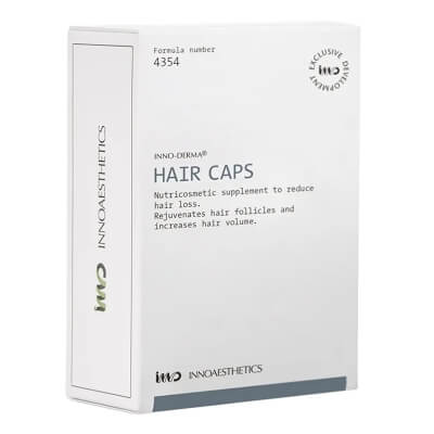Innoaesthetics INNO-DERMA® Hair Caps Kapsułki hamujące wypadanie włosów 60 szt