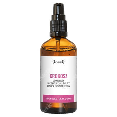 Iossi Krokosz Lekki olejek do oczyszczania twarzy. Konopia, skwalan, jojoba 100 ml