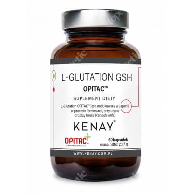 Kenay L-Glutation GSH OPITAC Suplement diety 60 kapsułek