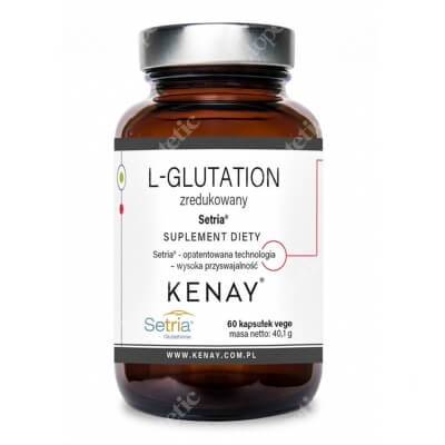 Kenay L-Glutation Zredukowany Setria Suplement diety 60 kapsułek