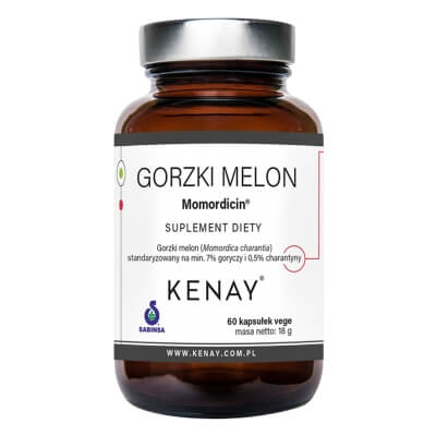 Kenay Momordicin Gorzki melon 60 kapsułek
