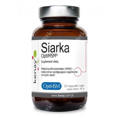 Kenay Siarka OptiMSM Suplement diety 90 kapsułek
