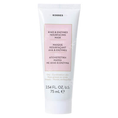 Korres Pomegranate Resurfacing Mask Maska do twarzy z kwasami AHA 75 ml
