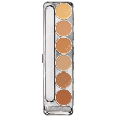 Kryolan Dermacolor Camouflage Creme Paleta 6 kol. kamuflaży (kolor M) 20 g