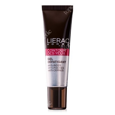 Lierac Homme Diopti Contour Des Yeux Żel pod oczy redukujący cienie i obrzęki 15 ml