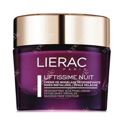 Lierac Nuit Redensifying Sculpting Cream Modelujący krem na noc przywracający gęstość skóry 50 ml