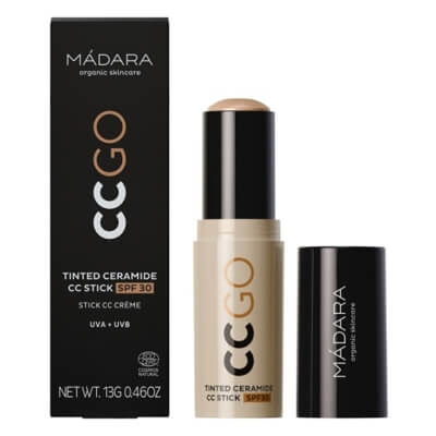 Madara CCGO Tinted Ceramide CC Stick SPF 30 Krem CC w sztyfcie z ceramidami (Sand 40) 13 g