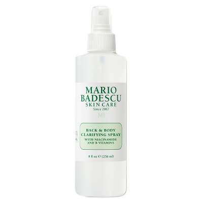 Mario Badescu Back And Body Clarifying Spray With Niacinamide And B-Vitamins Przeciwtrądzikowy spray do ciała i pleców 236 ml