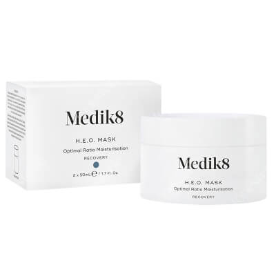 Medik8 H.E.O. Mask Dwustopniowa, głęboko nawilżająca maska na noc 2 x 50 ml
