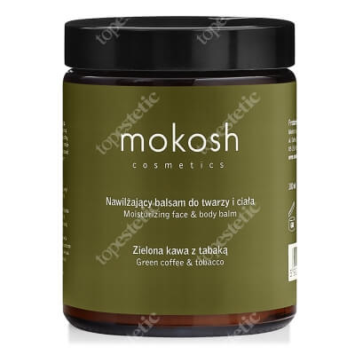Mokosh Body & Face Balm Green Coffee & Tobacco Balsam do ciała i twarzy - Zielona kawa z tabaką 180 ml