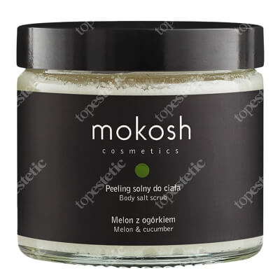 Mokosh Body Salt Scrub Melon & Cucumber Peeling solny do ciała - Melon z ogórkiem 300 g