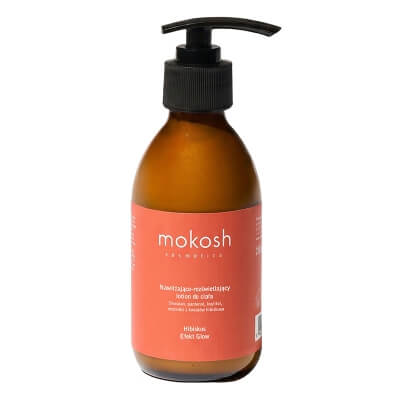 Mokosh Moisturizing and Glow Body Lotion - Hibiscus Nawilżająco-rozświetlający lotion do ciała - Hibiskus 180 ml