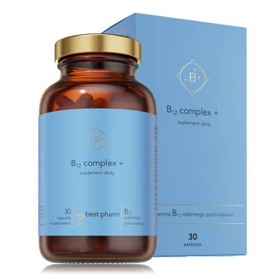 MyBestPharm MyBestB12 Complex + Suplement diety 30 kaps