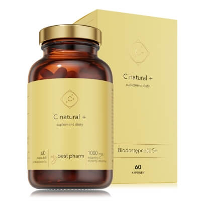 MyBestPharm MyBest C Natural+ Suplement diety 60 kaps