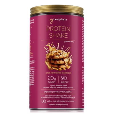 MyBestPharm MyBestProtein SHAKE Suplement diety - karmelowe ciasteczko 450 g
