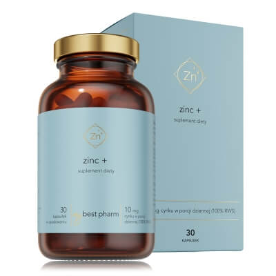 MyBestPharm MyBestZinc + Suplement diety 30 kaps