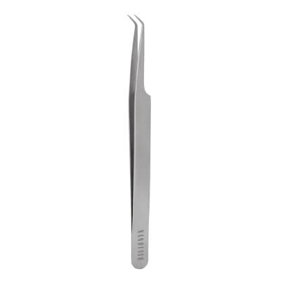 Nanolash Eyelash Tweezers L-Shape Pęseta do przedłużania rzęs w kształcie litery L 1 szt