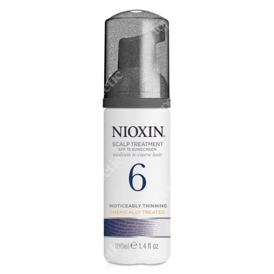 Nioxin Scalp Treatment System 6 Kuracja regenerująca przeciw wypadaniu (włosy po zabiegach chemicznych, grube, widocznie przerzedzone) 100 ml