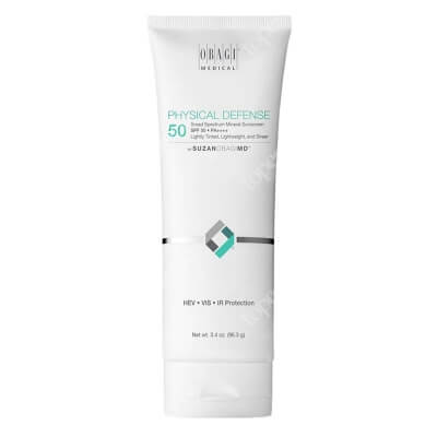 Obagi Physical Defence Tinted SPF 50 Delikatny, koloryzujący krem przeciwsłoneczny na bazie filtrów mineralnych 96,3 g