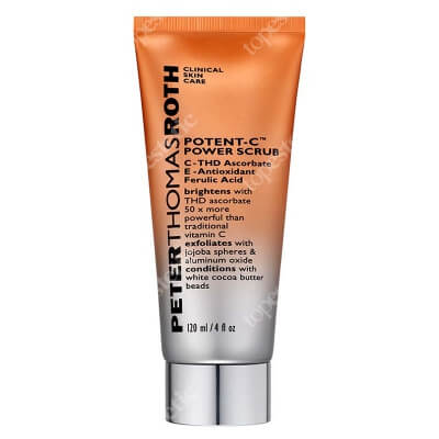 Peter Thomas Roth Potent C Power Scrub Odnawiający i energetyzujący peeling do twarzy 120 ml