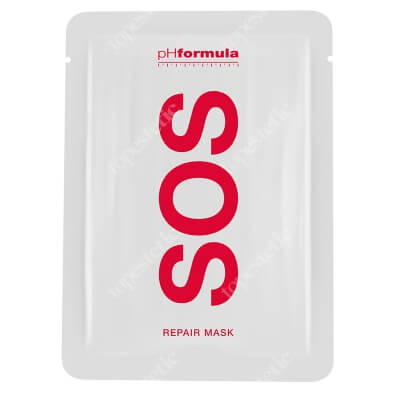 pHformula SOS Repair Mask Maska naprawcza, wspiera przywrócenie funkcji bariery hydrolipidowej 25 g