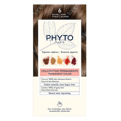 Phyto Hair Dye Farba do włosów - ciemny blond (kolor 6 Blond Fonce) 1 szt