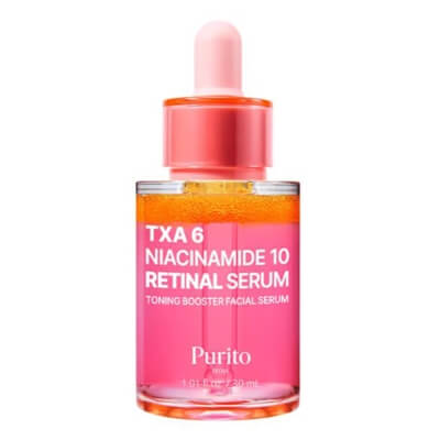 Purito Seoul TXA 6 Niacinamide 10 Retinal Serum Rozjaśniające serum do twarzy z niacynamidem 30 ml