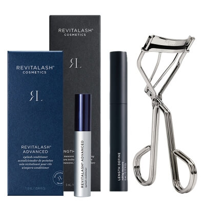 Revitalash Super Lash ZESTAW Odżywka stymulująca wzrost rzęs 1,0 ml + Mascara wydłużająca rzęsy (kolor Black) 5 ml + Zalotka 1 szt