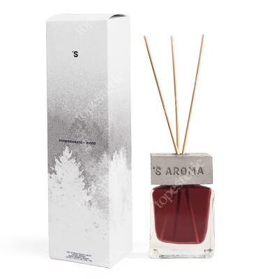 Sisters Aroma Diffuser Pomegranate And Wood Dyfuzor zapachowy - Granat i drzewo 100 ml