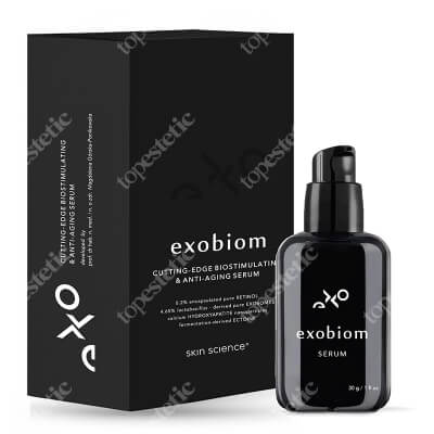 Skin Science Exobiom Serum Biostymulujące przeciwstarzeniowe serum do twarzy i okolic oczu z egzosomami 30 ml
