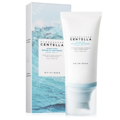 Skin1004 Centella Hyalu-Cica WATER-FIT Sun Serum SPF 50+ PA++++ Lekki nawilżający krem przeciwsłoneczny SPF 50+ PA++++ 50 ml