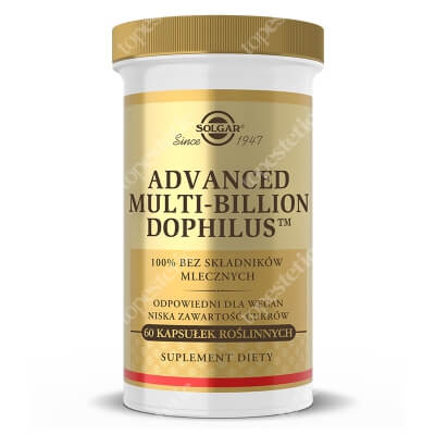 Solgar Advanced Multi-Billion Dophilus 60 kapsułek