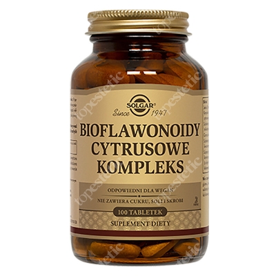 Solgar Bioflawonoidy Cytrusowe Kompleks 1000 mg 100 tabletek